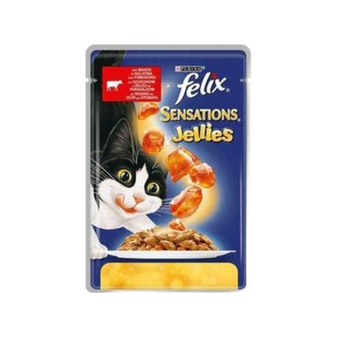 Sığır Etli&Domatesli Kedi Islak Maması 100 gr