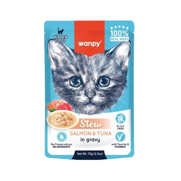 Somon & Ton Balıklı Yaş Kedi Maması 70 Gr