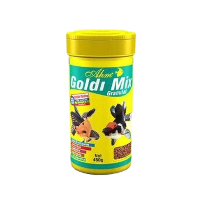 AHM Goldi Mix Granulat Balık Yemi 100 ML