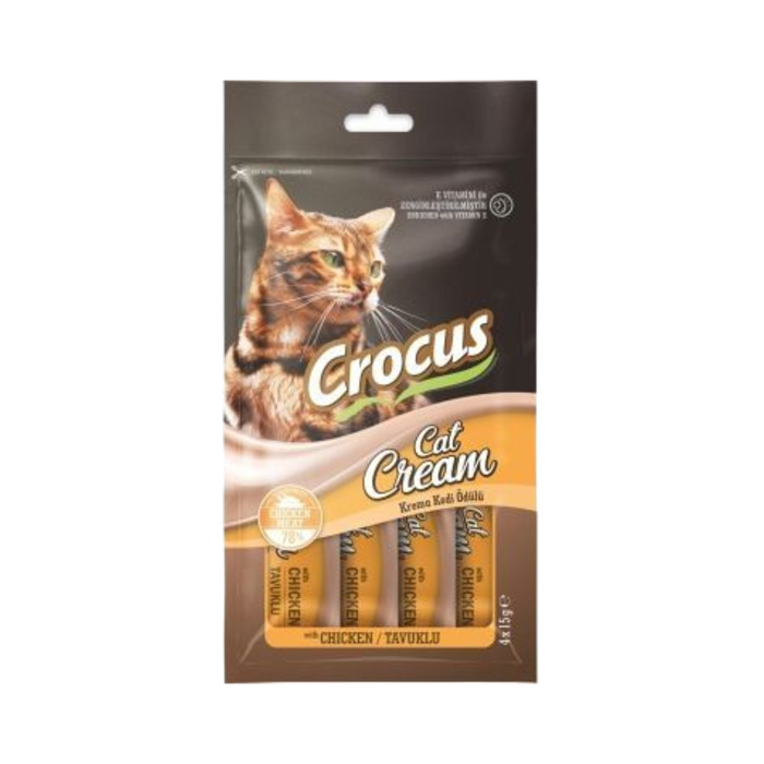 Tavuk Etli Krema Kedi Ödül Maması 4x15 Gr