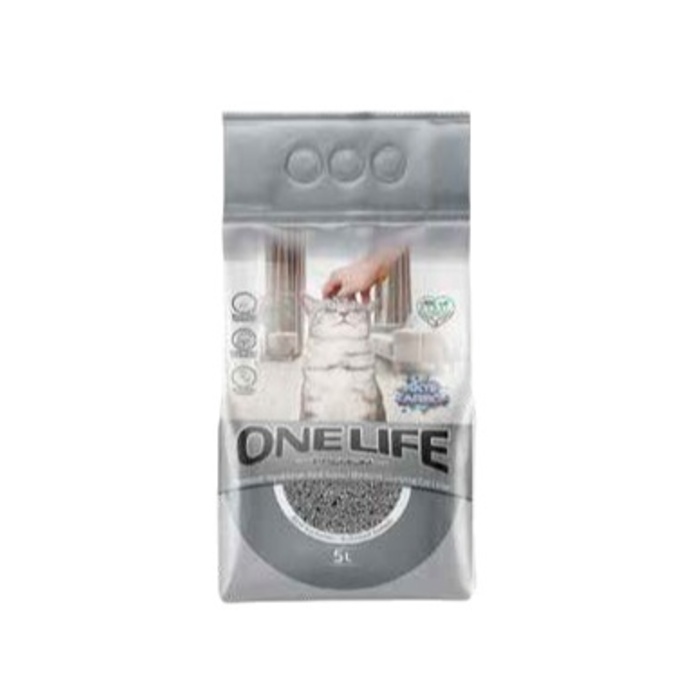 One Life Aktif Karbonlu İnce Taneli Topaklanan Kedi Kumu 5 Lt
