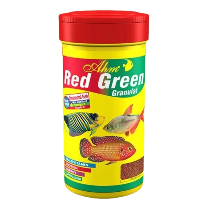 Red Green Granulat Balık Yemi 250 Ml