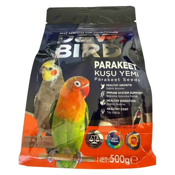 Dawbrıd Paraket Yemi 500 Gr