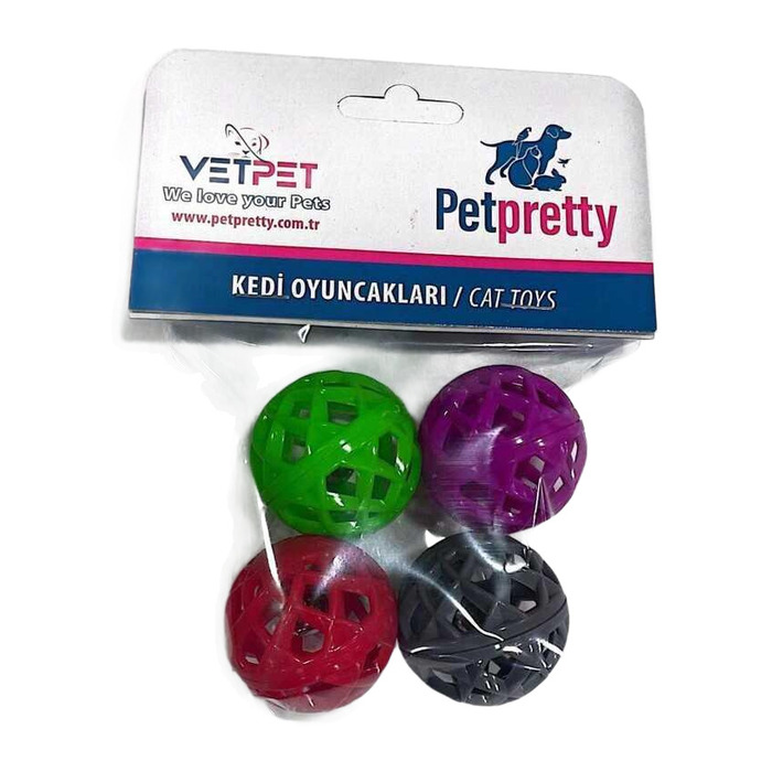 Cat Toys Kedi Oyun Topu 4'lü