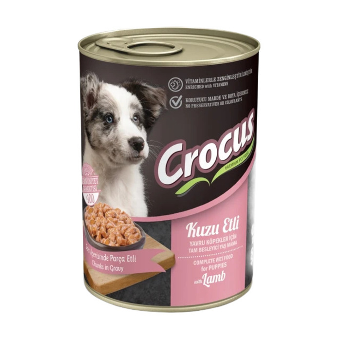 Yavru Köpek Kuzu Etli Yaş Mama 400 gr
