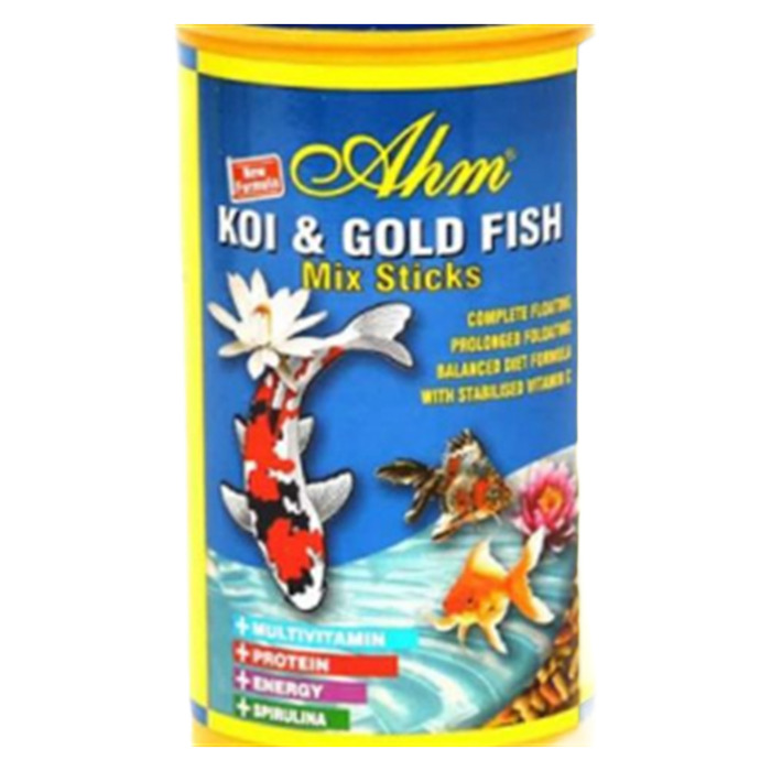 Funny Koı Gold Fısh Mıx Stıcks 100 Gr 1000 Ml