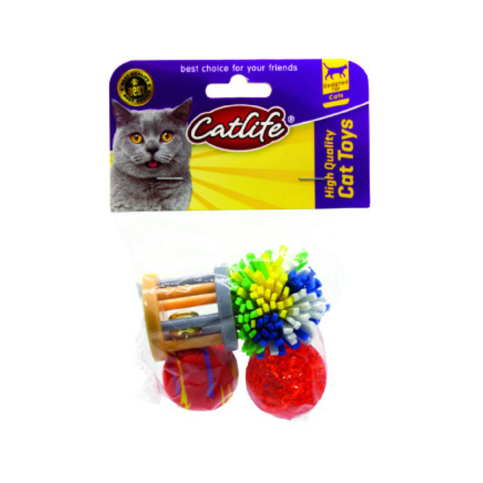 Kediler İçin Zilli Kedi Oyuncak 4'lü