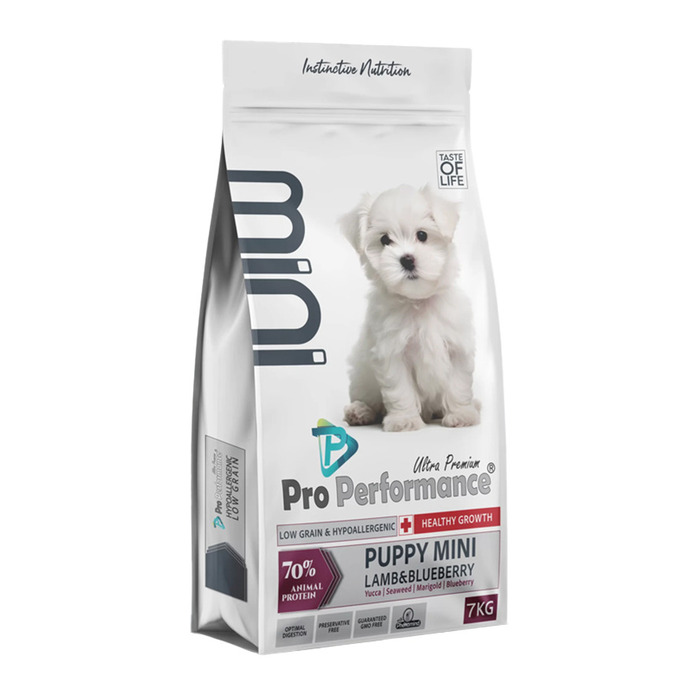 Kuzu Etli Ve Yaban Mersinli Küçük Irk Yavru Köpek Maması 2 Kg