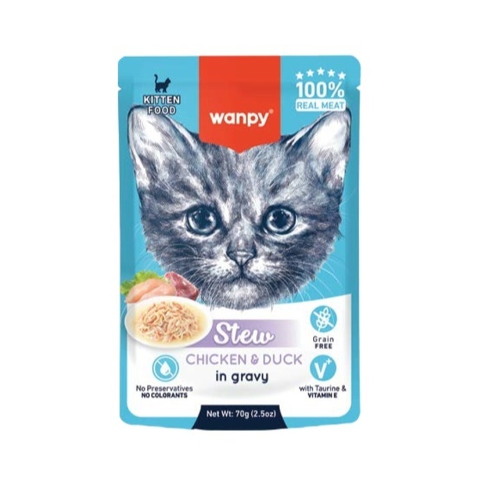 Tavuk & Ördek Yaş Kedi Maması 70 Gr